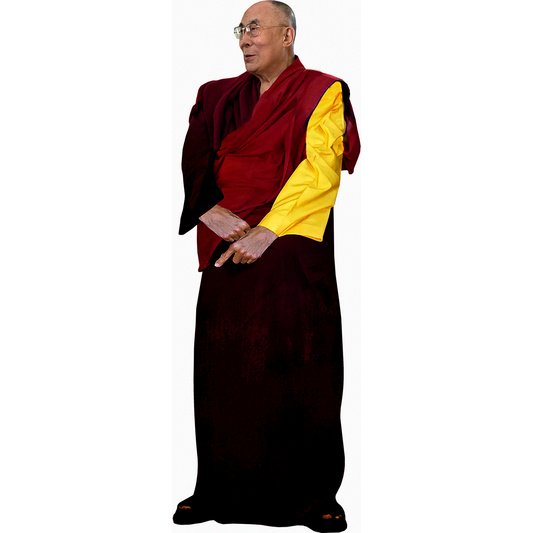 14th Dalai Lama Tenzin Gyatso Cardboard Cutout