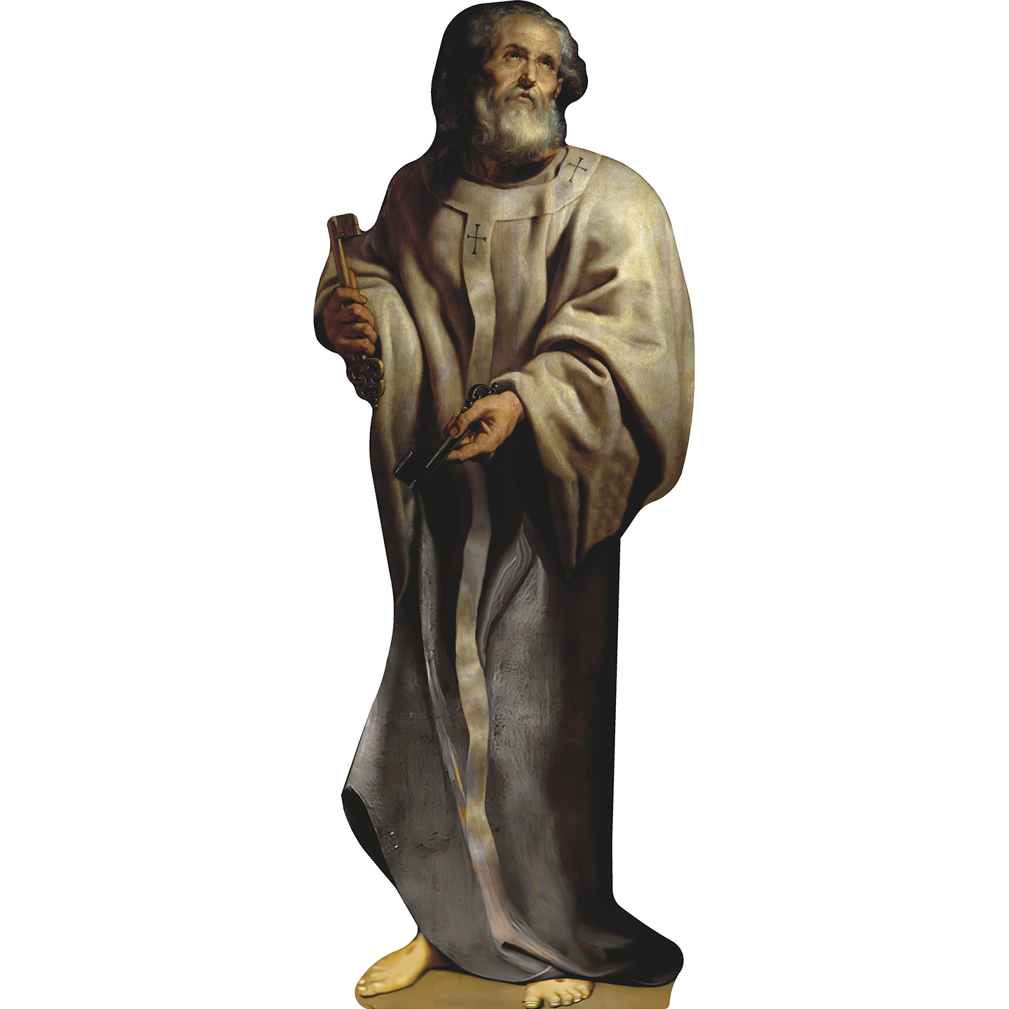Saint Peter Keys to Heaven Cardboard Cutout