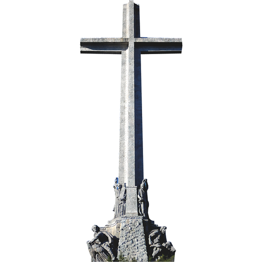 Valley of the Fallen Cuelgamuros Cross Monument Cardboard Cutout
