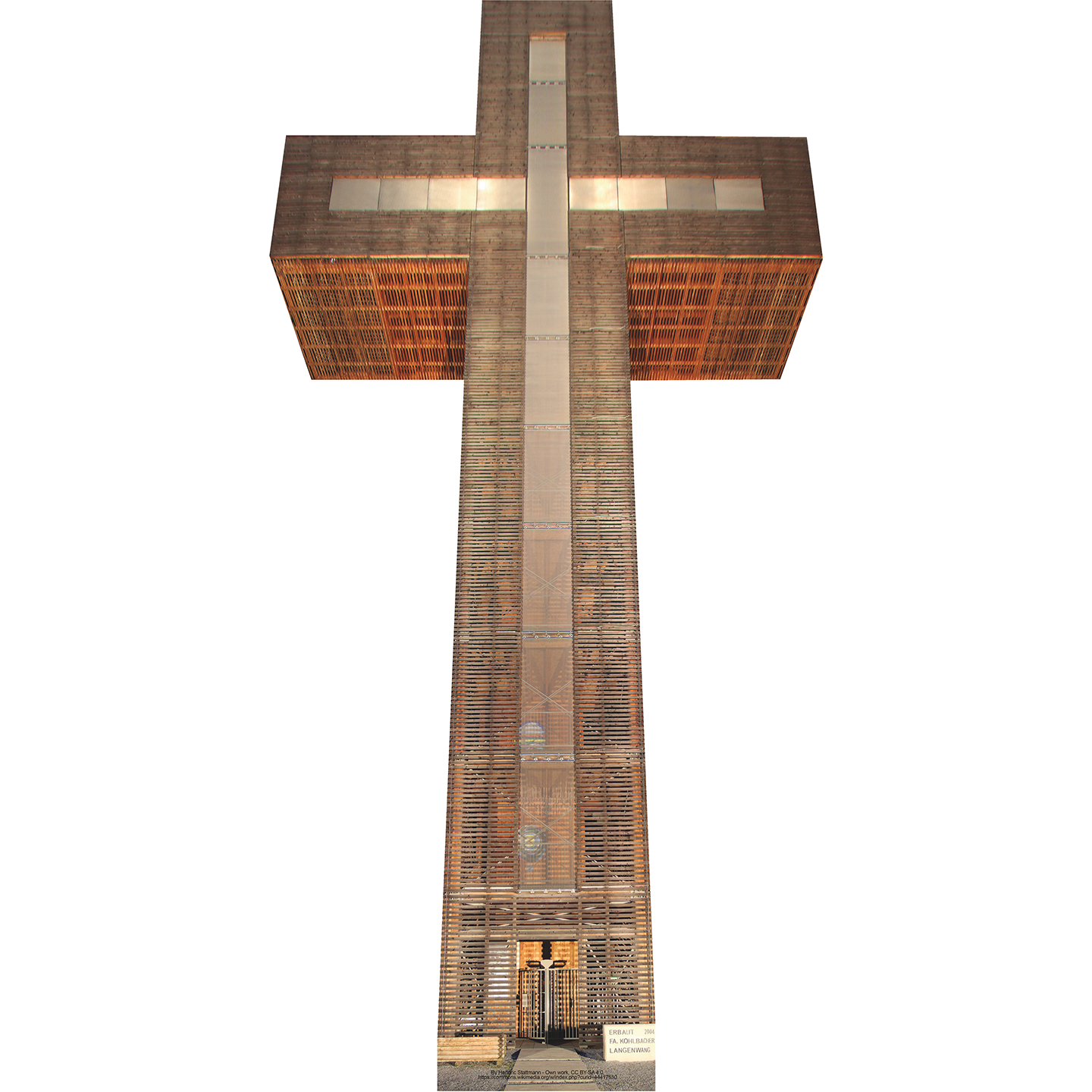 Mount of Olives - Pilgrims Cross Monument Cardboard Cutout