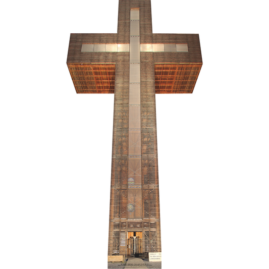 Mount of Olives - Pilgrims Cross Monument Cardboard Cutout