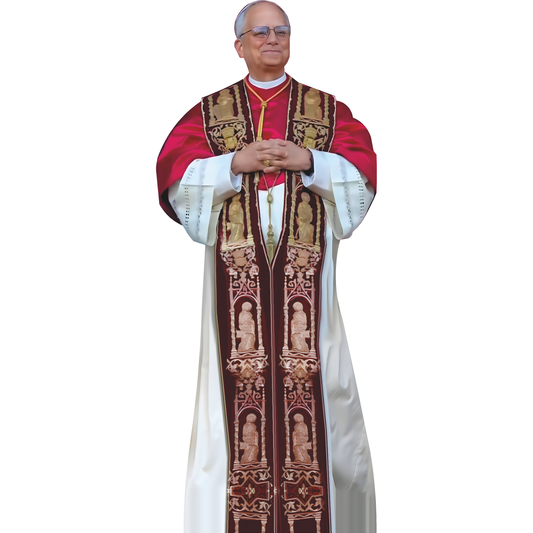 Pope Leo XIV Chicago Born First American Pontiff Cardboard Cutout