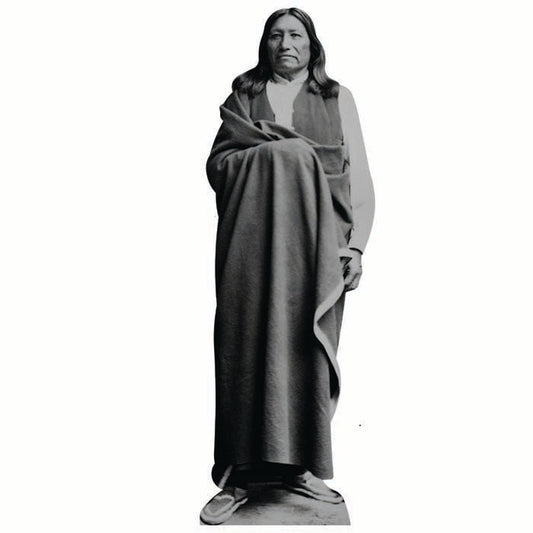 Spotted Tail Cardboard Cutout