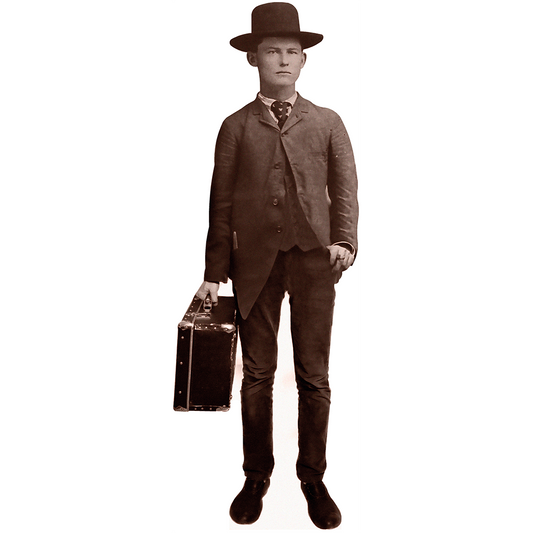 Bob Dalton Old West Bank Robber Outlaw Cardboard Cutout