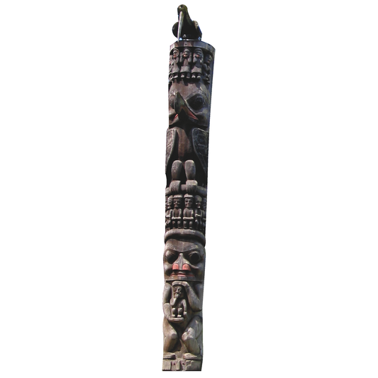 Gitxsan Memorial Totem Pole Cardboard Cutout