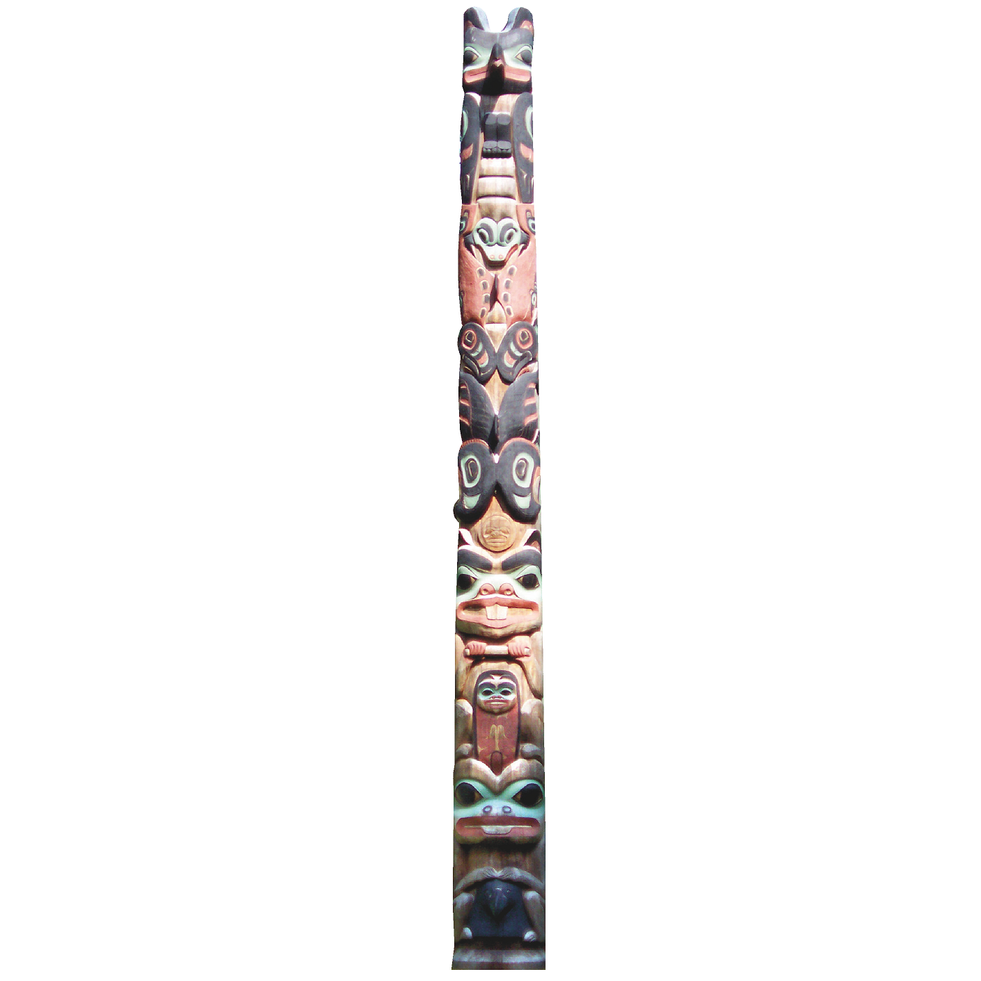 K'alyaan Totem Pole Cardboard Cutout