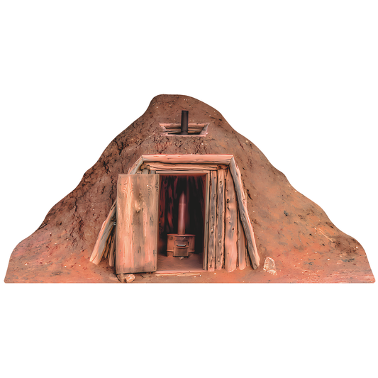 Monument Valley Navajo Tribal Park Hogan Cardboard Cutout