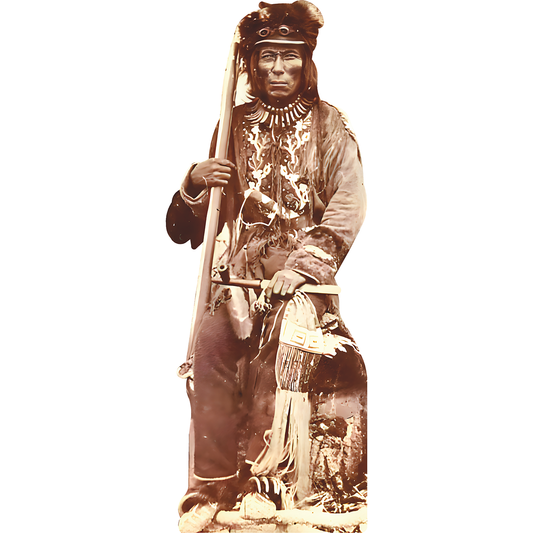Sioux Chief Mato Wakan Medicine Bear Cardboard Cutout