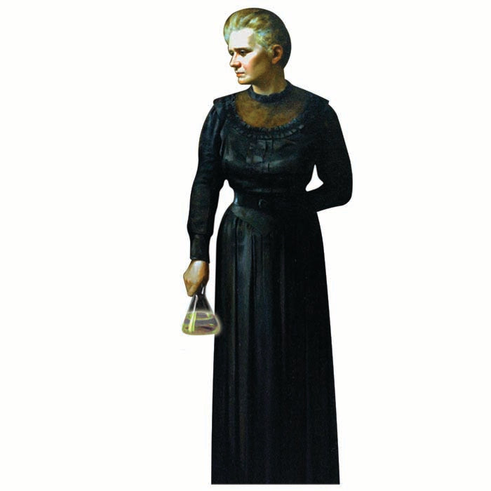 Marie Curie Cardboard Cutout