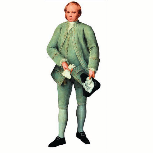 Charles Darwin 2 Cardboard Cutout