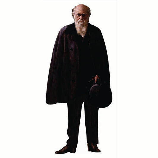 Charles Darwin Cardboard Cutout