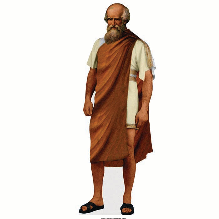 Archimedes Cardboard Cutout