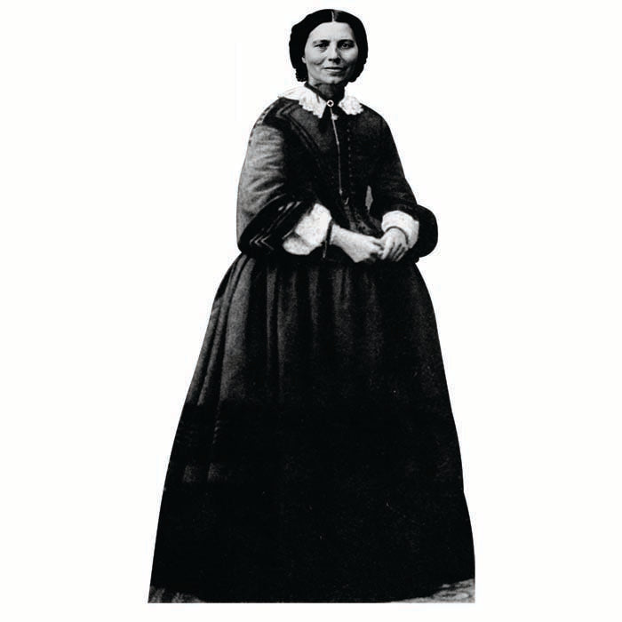 Clara Barton Cardboard Cutout