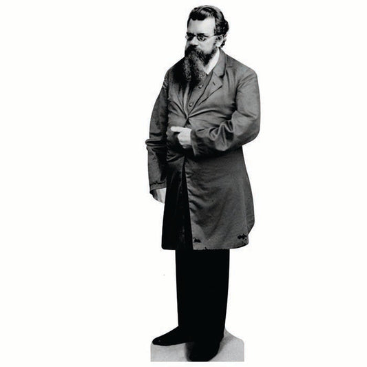 Ludwig Boltzmann Cardboard Cutout