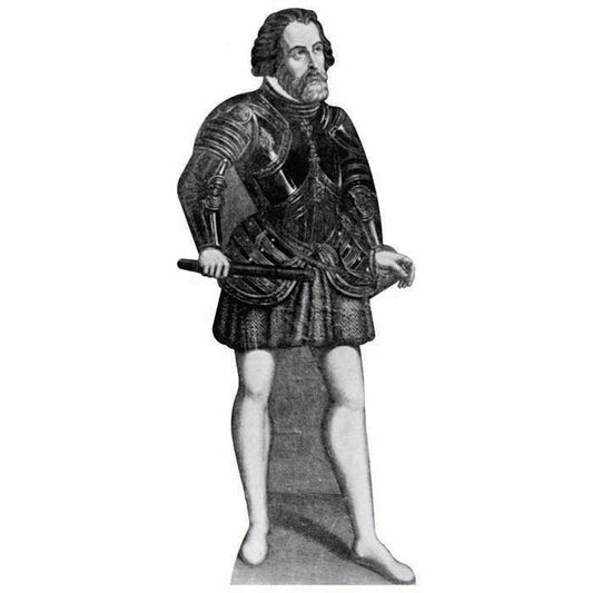 Explorer Hernan Cortes Cardboard Cutout