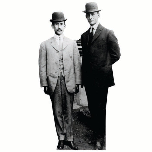 Orville and Wilbur Wright Cardboard Cutout