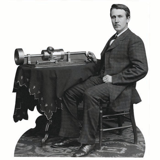 Thomas Edison Cardboard Cutout