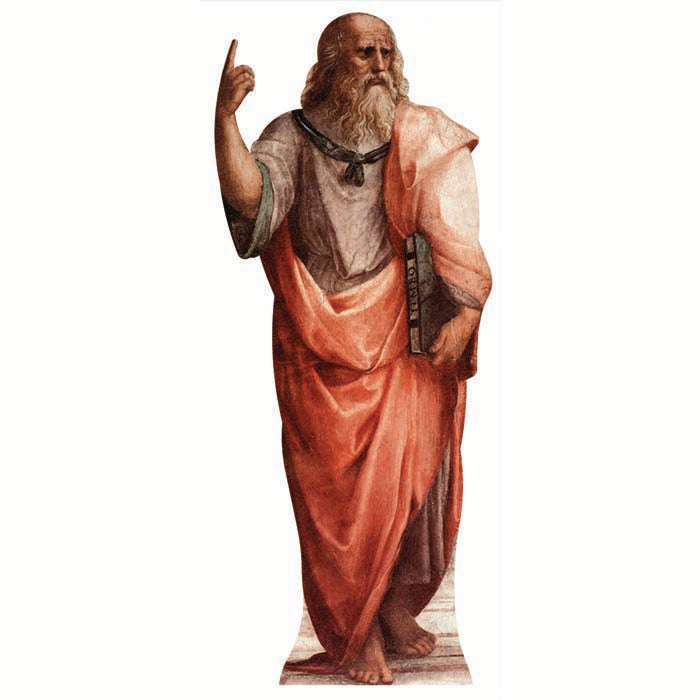 Leonardo da Vinci Cardboard Cutout