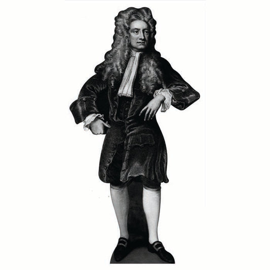 Isaac Newton Cardboard Cutout