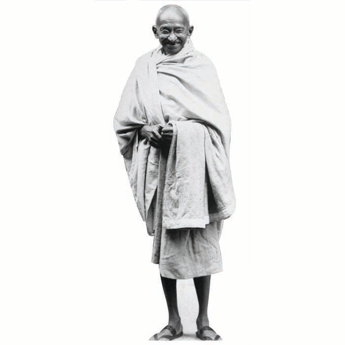 Gandhi Cardboard Cutout