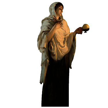 Florence Nightingale Nurse Lady with the Lamp Cardboard Cutout