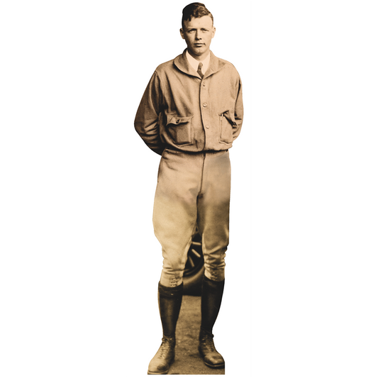 Charles Lindbergh Aviator Cardboard Cutout