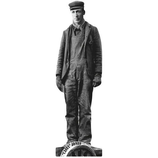 Casey Jones Railroader Cardboard Cutout