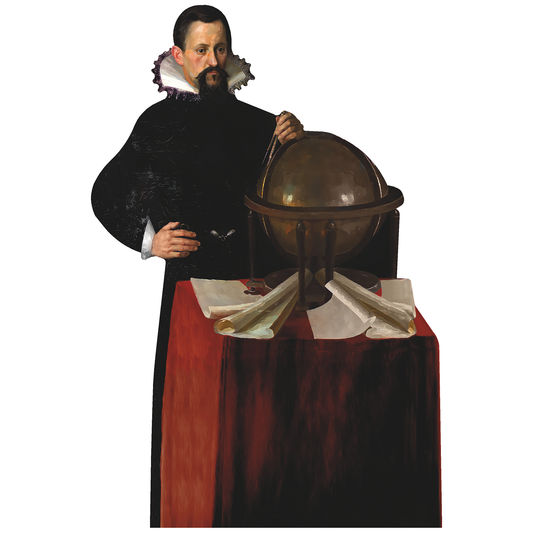 Johannes Kepler Cardboard Cutout