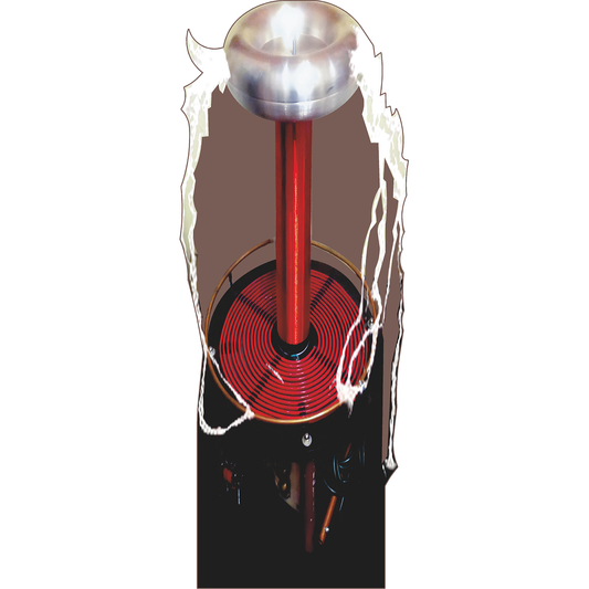Tesla Coil Lightning Cardboard Cutout