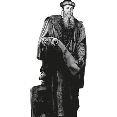 Johannes Gutenberg Printing Press Cardboard Cutout