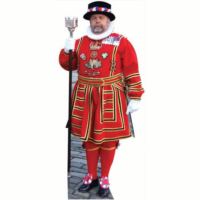 Beefeater Red Cardboard Cutout