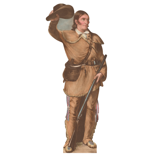 Davy Crockett King of the Wild Frontier Cardboard Cutout