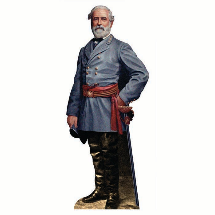 Robert E Lee Color Cardboard Cutout