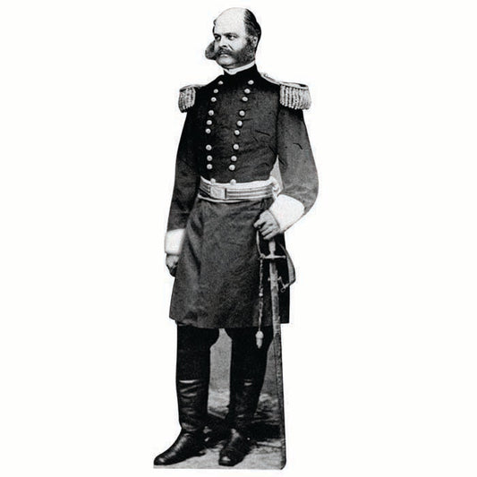 Ambrose Burnside Cardboard Cutout