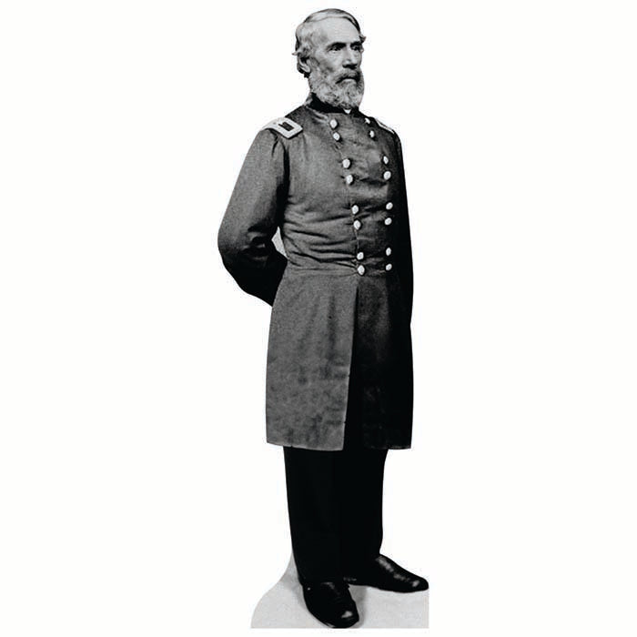 Edwin Bull Head Sumner Cardboard Cutout