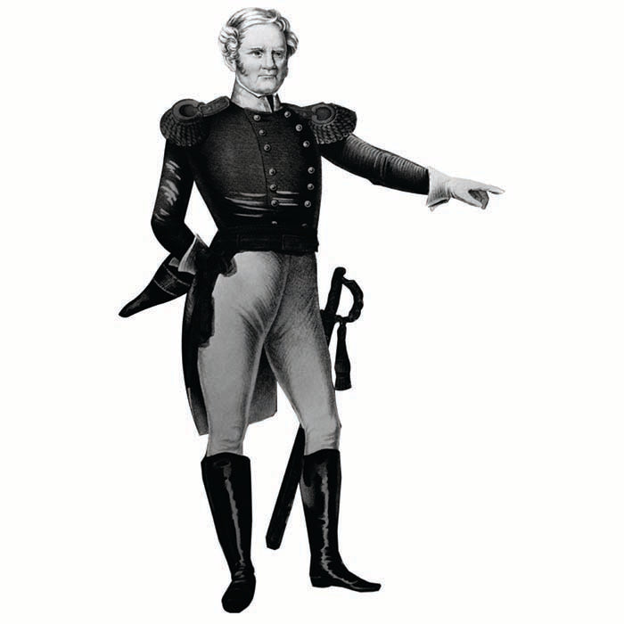 Winfield Scott Cardboard Cutout