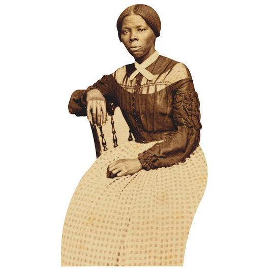 Harriet Tubman Sitting Cardboard Cutout