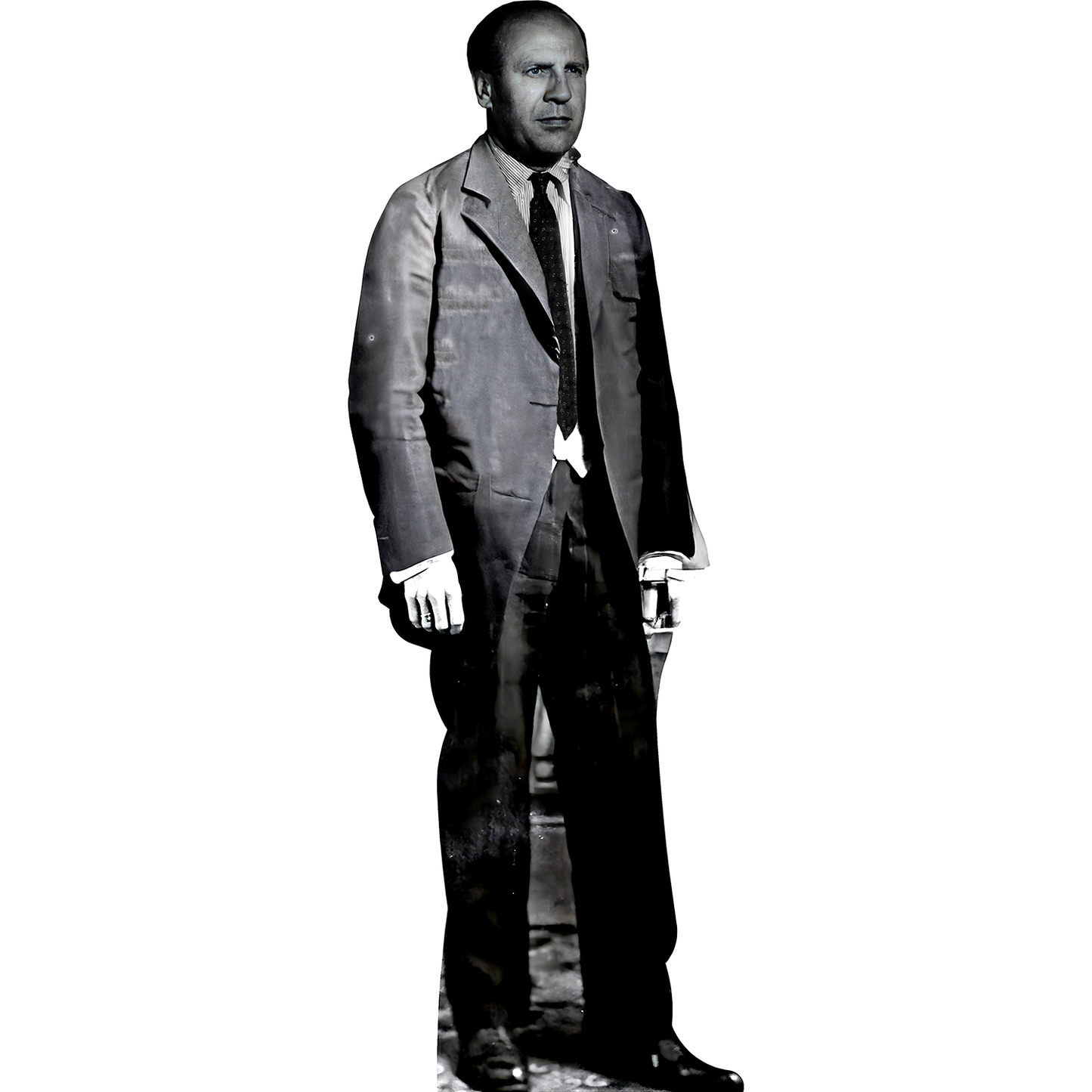 Oskar Schindler Hero Ark List 1945 Cardboard Cutout