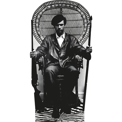 Huey P. Newton Black Power Panther Party Founder Cardboard Cutout