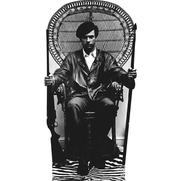 Huey P. Newton Black Power Panther Party Founder Cardboard Cutout