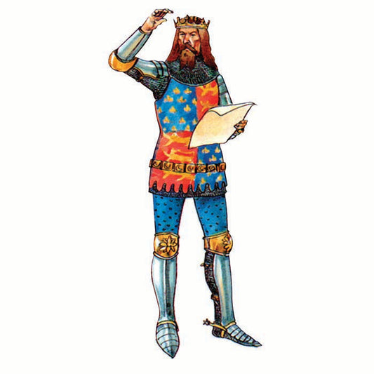 King Edward III Cardboard Cutout