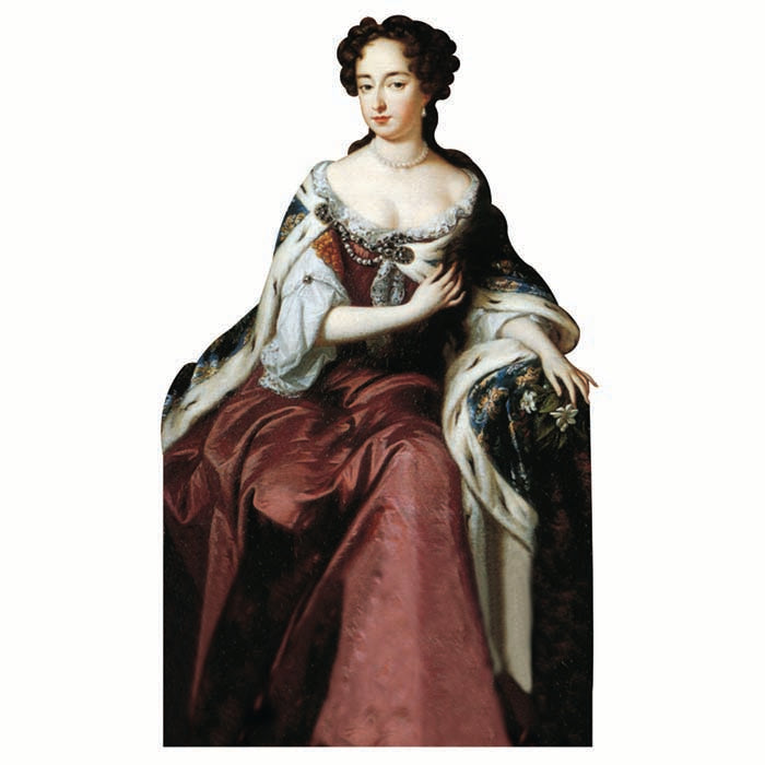 Queen Mary II Cardboard Cutout