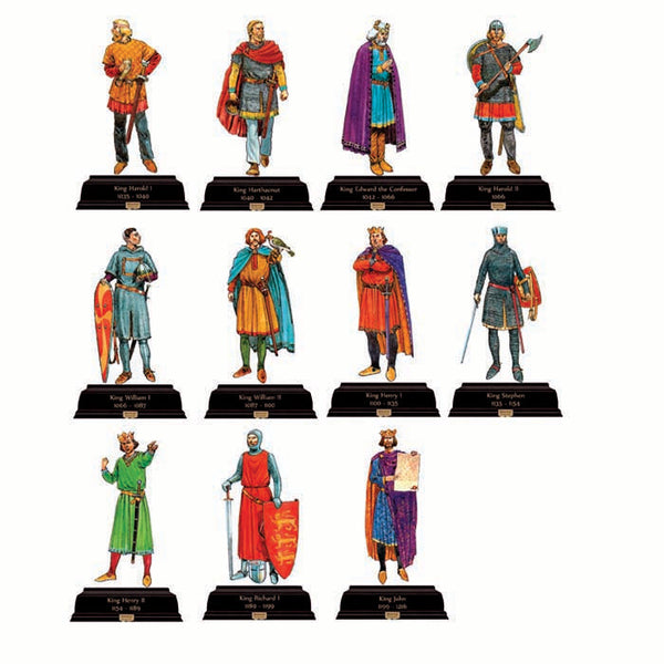 Kings and Queens 1035-1216 Cardboard Cutout