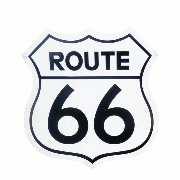 Route 66 Sign Cardboard Cutout