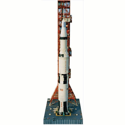 NASA Saturn V Rocket Cardboard Cutout