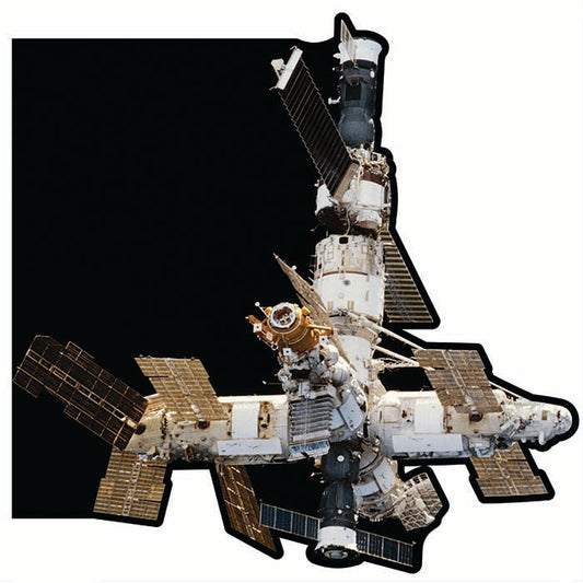 Mir Russian Space Station Cardboard Cutout