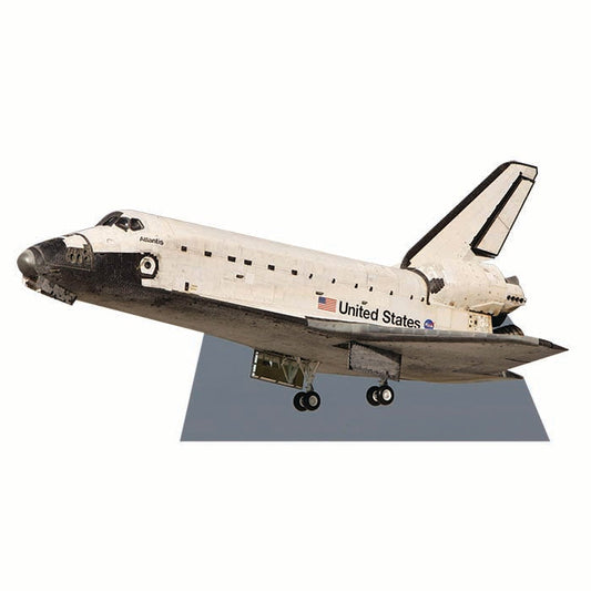 Space Shuttle Atlantis Cardboard Cutout