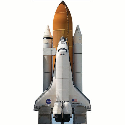 Space Shuttle Endeavor Cardboard Cutout
