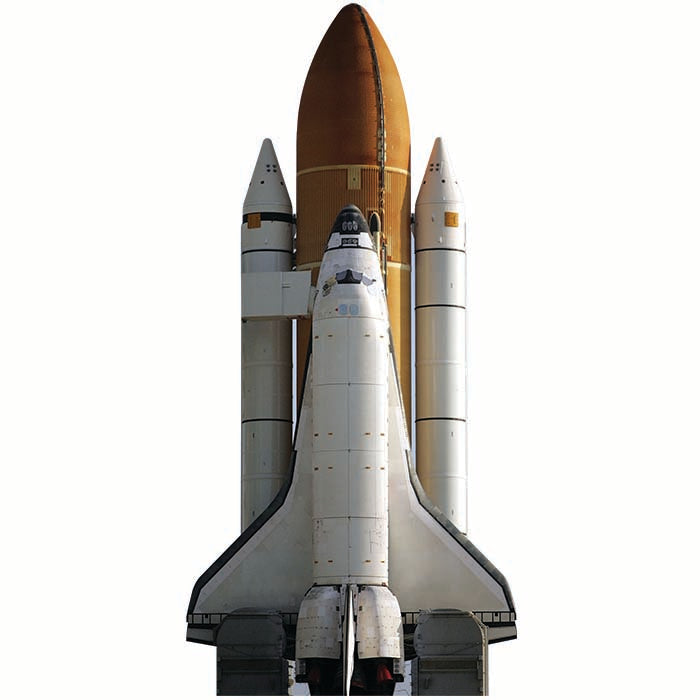 Space Shuttle Cardboard Cutout