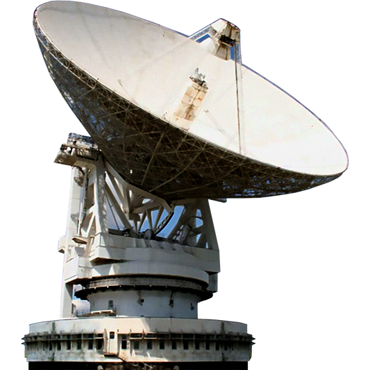 Yevpatoria RT-70 Russian Radio Telescope Cardboard Cutout